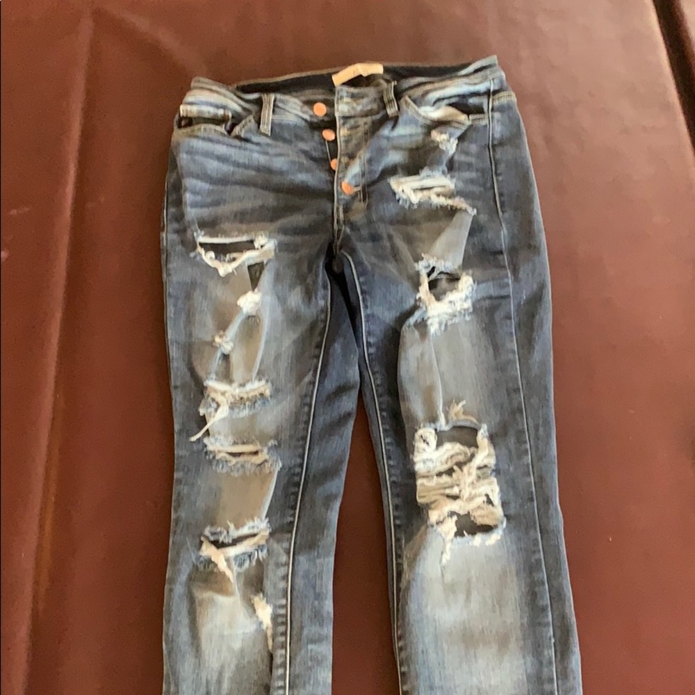 Kancan destructed jeans